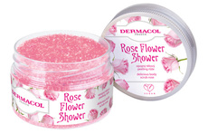 Flower shower body peeling Rose