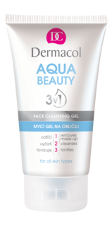 AQUA BEAUTY 3-IN-1 FACE CLEANSING GEL