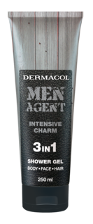 Men agent shower gel intensive charm