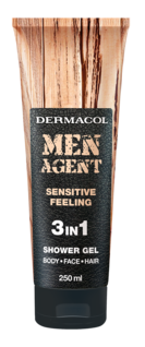 Men agent shower gel sensitive feeling